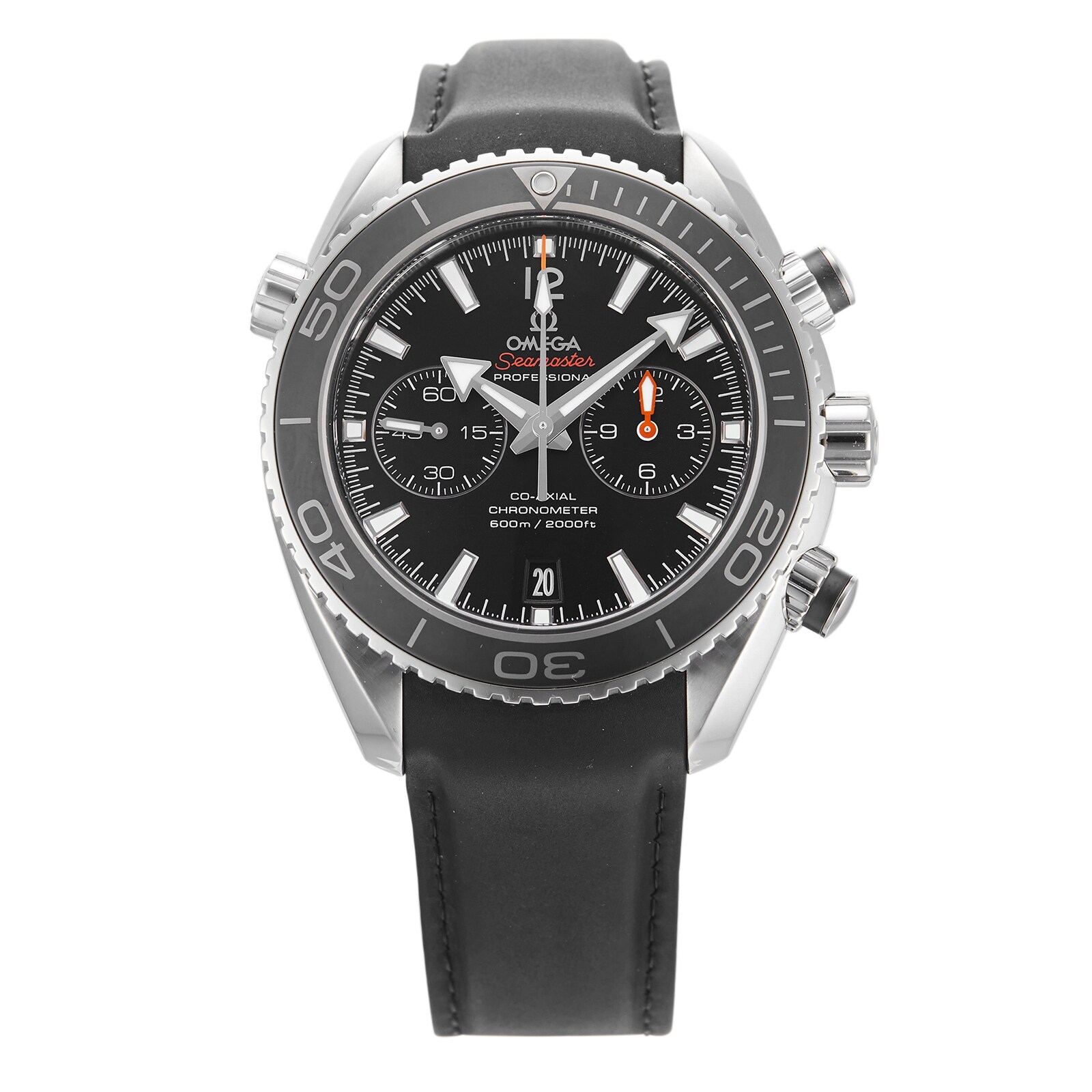 Pre-Owned Omega Seamaster Planet Ocean 600M Chronograph Mens Watch 232.32.46.51.01.003