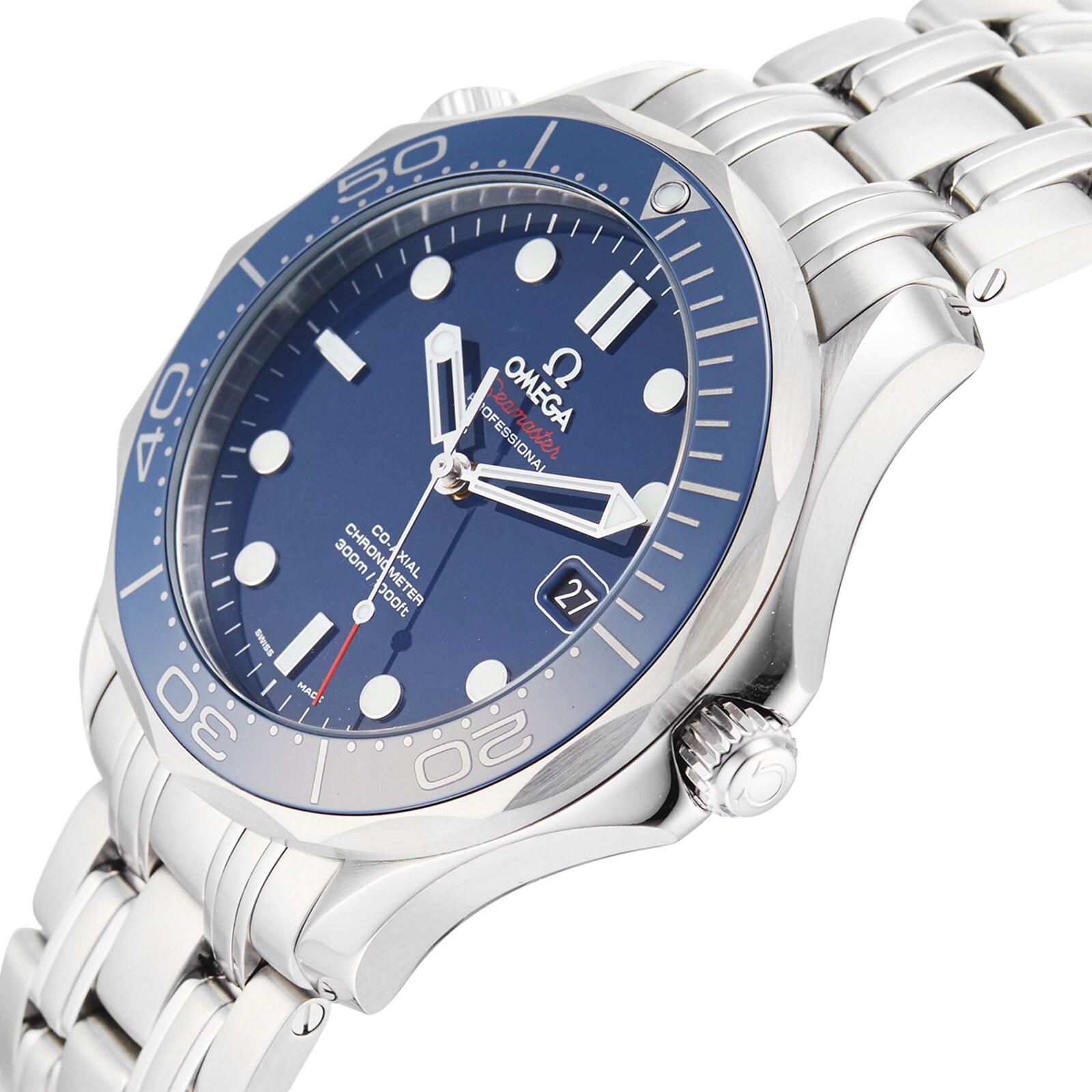 Pre-Owned Omega Seamaster Diver 300M Mens Watch 212.30.41.20.03.001