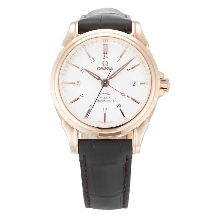 Pre-Owned Omega De Ville GMT Mens Watch 4651.20.32