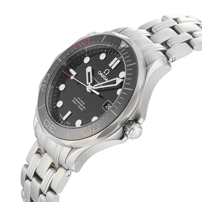 Pre-Owned Omega Seamaster Diver 300M 'James Bond 50th Anniversary' Edition Mens Watch 212.30.41.20.01.005