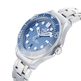 Pre-Owned Omega Seamaster Blue Steel Mens Watch 210.30.42.20.03.001