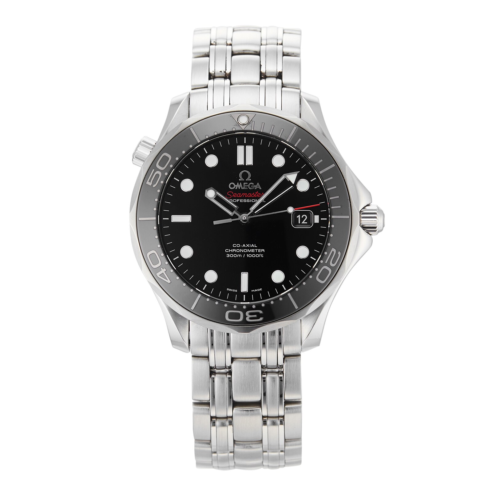 Pre-Owned Omega Seamaster Diver 300M Mens Watch 212.30.41.20.01.003