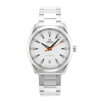 Pre-Owned Omega Pre-Owned Omega Aqua Terra Mens Watch 220.10.41.21.02.001 Pre-Owned Omega Pre-Owned Omega Aqua Terra Mens Watch 220.10.41.21.02.001