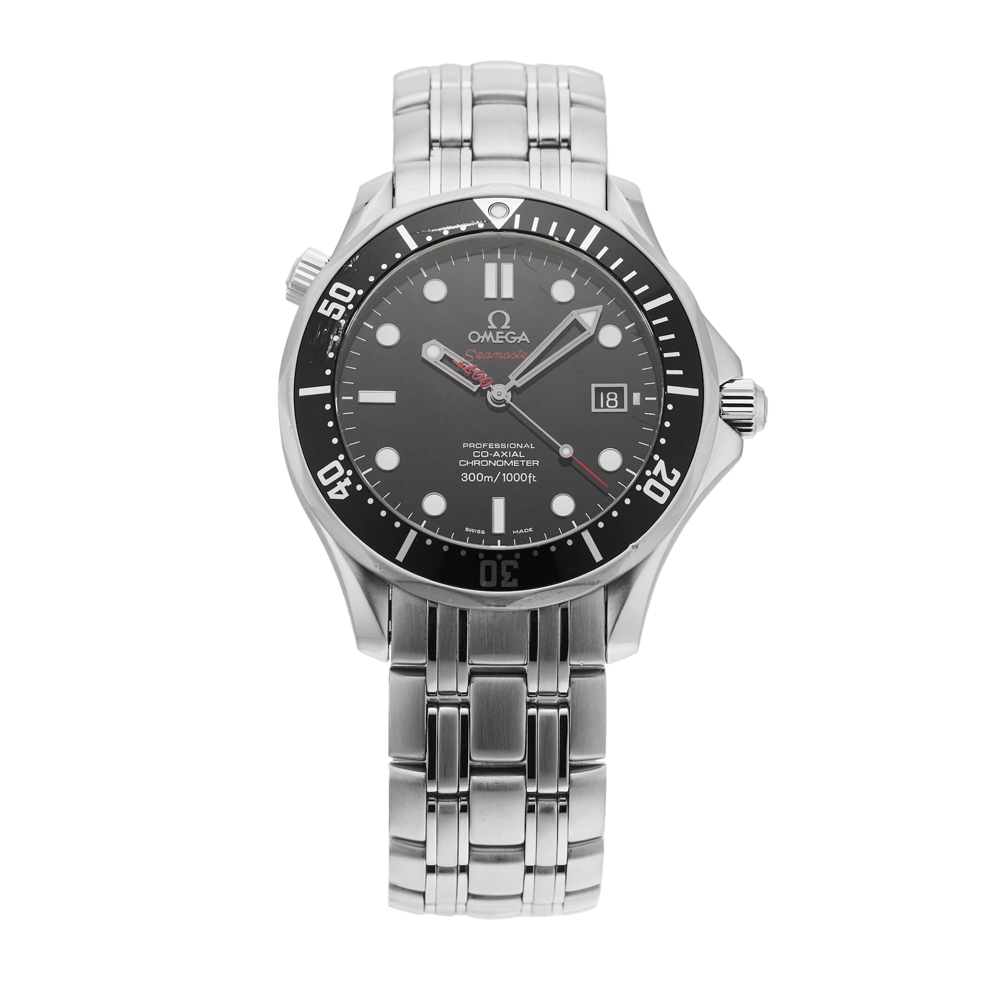 Pre-Owned Omega Seamaster James Bond Collectors Piece Limited Edition 41mm Stainless Steel Pre-Owned Omega Seamaster James Bond Collectors Piece Limited Edition 41mm Stainless Steel
