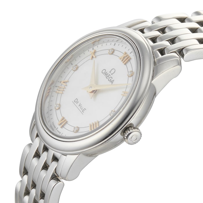 Pre-Owned Omega De Ville Prestige Ladies Watch 424.10.27.60.55.001