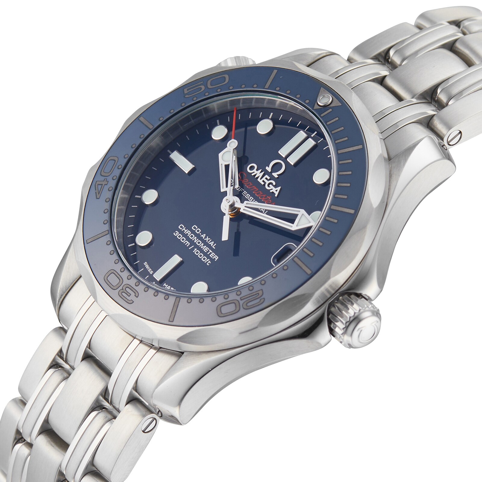 Pre-Owned Omega Seamaster Diver 300M Unisex Watch 212.30.36.20.03.001 Pre-Owned Omega Seamaster Diver 300M Unisex Watch 212.30.36.20.03.001