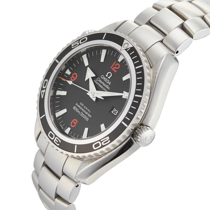 Pre-Owned Omega Pre-Owned Omega Seamaster Planet Ocean 600M Mens Watch 2200.51.00
