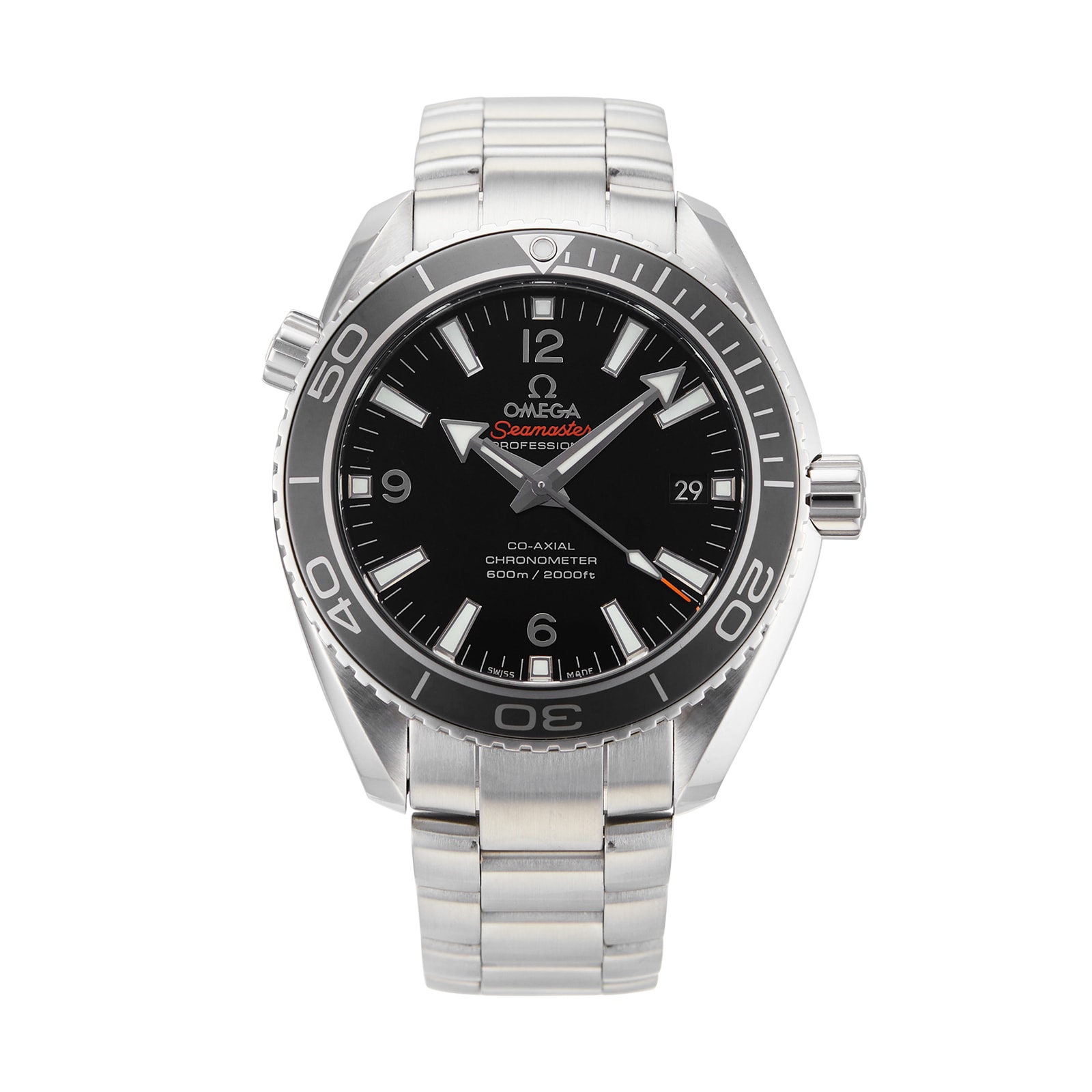 Pre-Owned Omega Pre-Owned Omega Seamaster Planet Ocean 600M Mens Watch 232.30.42.21.01.001 Pre-Owned Omega Pre-Owned Omega Seamaster Planet Ocean 600M Mens Watch 232.30.42.21.01.001