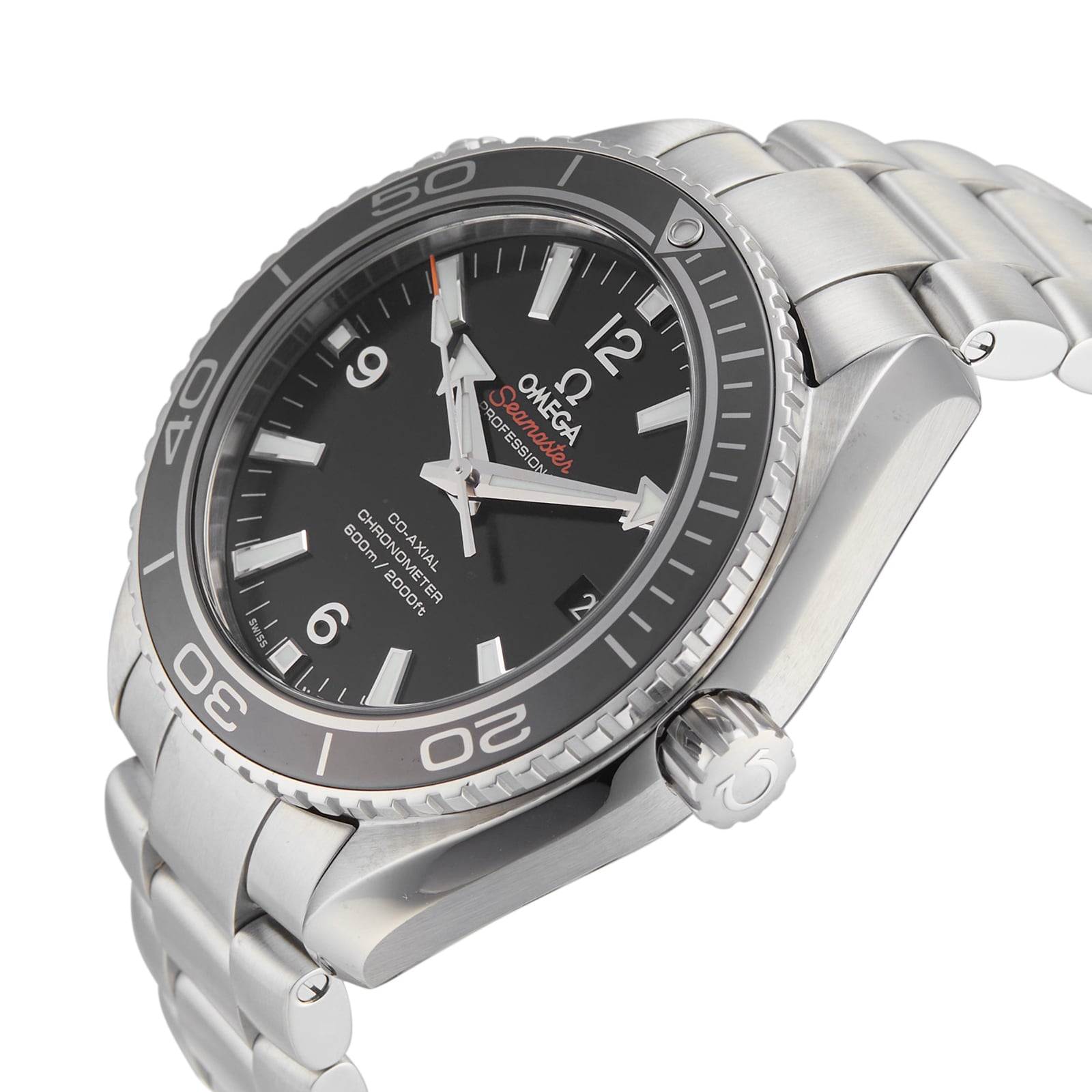 Pre-Owned Omega Pre-Owned Omega Seamaster Planet Ocean 600M Mens Watch 232.30.42.21.01.001 Pre-Owned Omega Pre-Owned Omega Seamaster Planet Ocean 600M Mens Watch 232.30.42.21.01.001