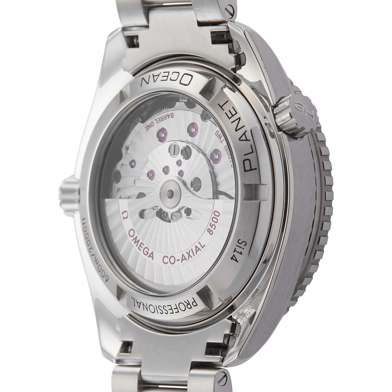 Pre-Owned Omega Pre-Owned Omega Seamaster Planet Ocean 600M Mens Watch 232.30.42.21.01.001