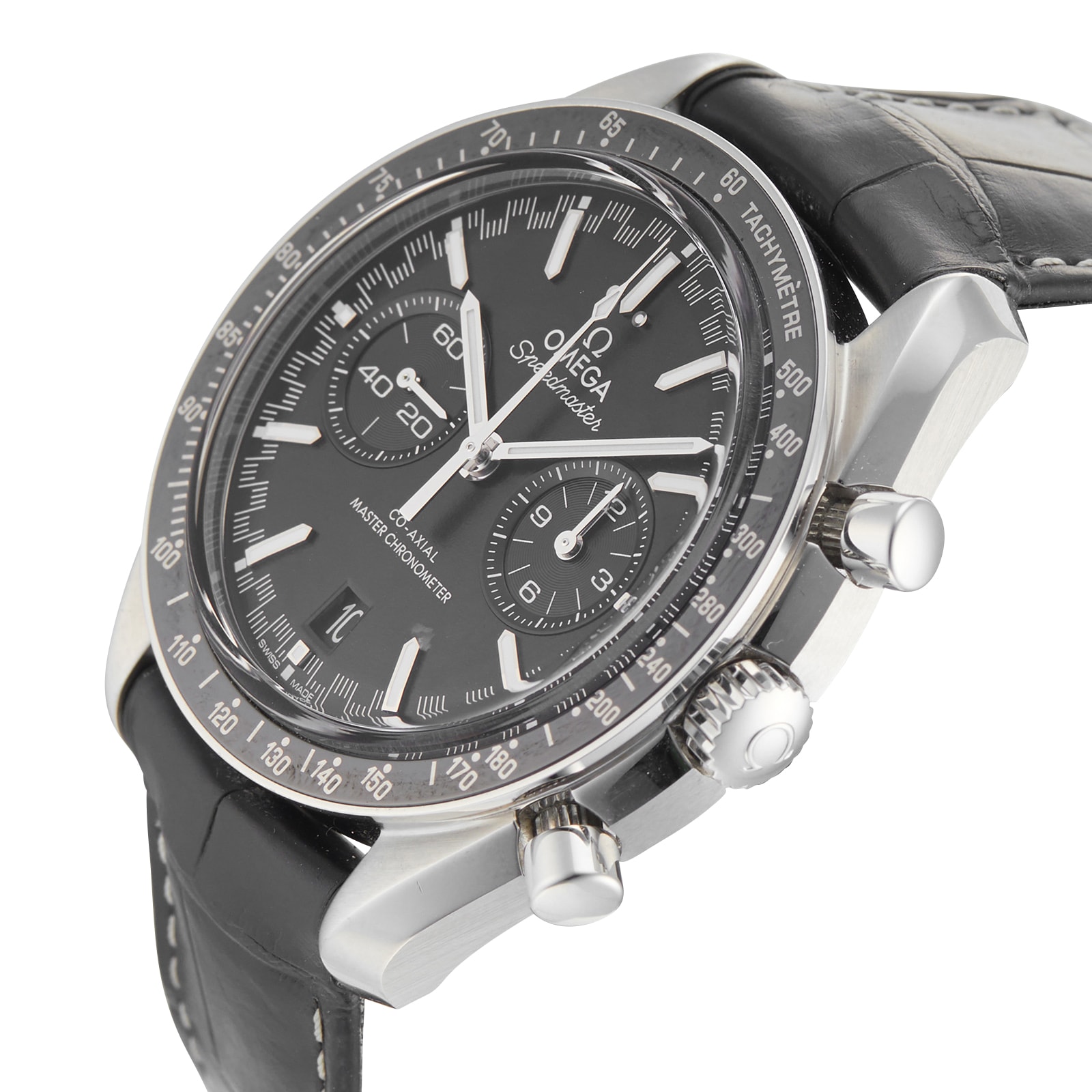 Omega speedmaster racing black on sale dial