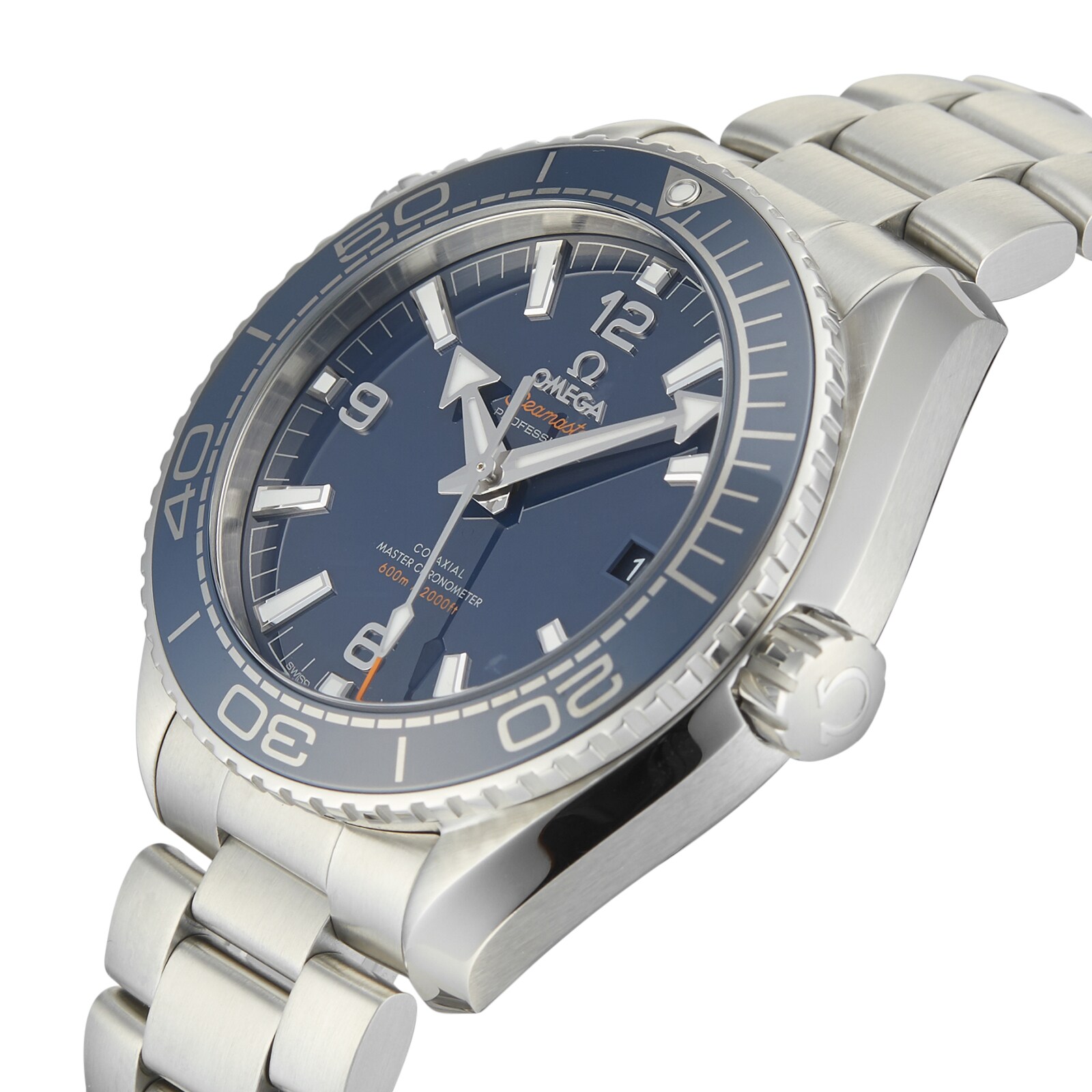 Pre-Owned Omega Seamaster Planet Ocean 600M Mens Watch 215.30.44.21.03.001