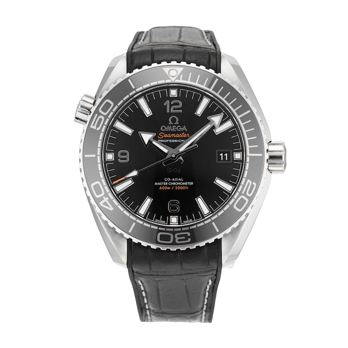 Pre-Owned Omega Pre-Owned Omega Seamaster Planet Ocean 600M Mens Watch 215.33.44.21.01.001