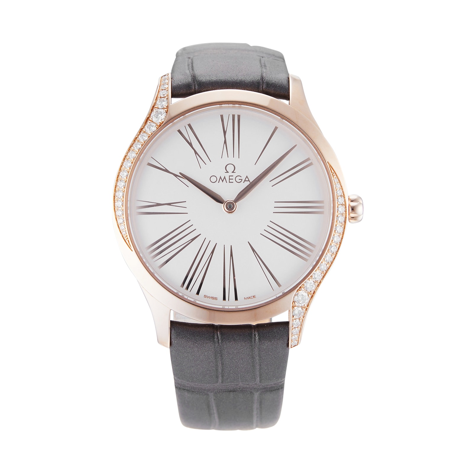 Pre-Owned Omega Pre-Owned OMEGA De Ville Tresor Quartz Ladies Watch 428.58.36.60.02.001