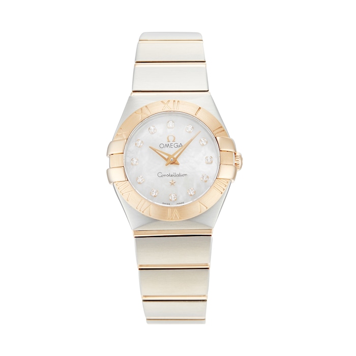 Pre-Owned Omega Constellation Quartz Ladies Watch 123.20.24.60.55.001