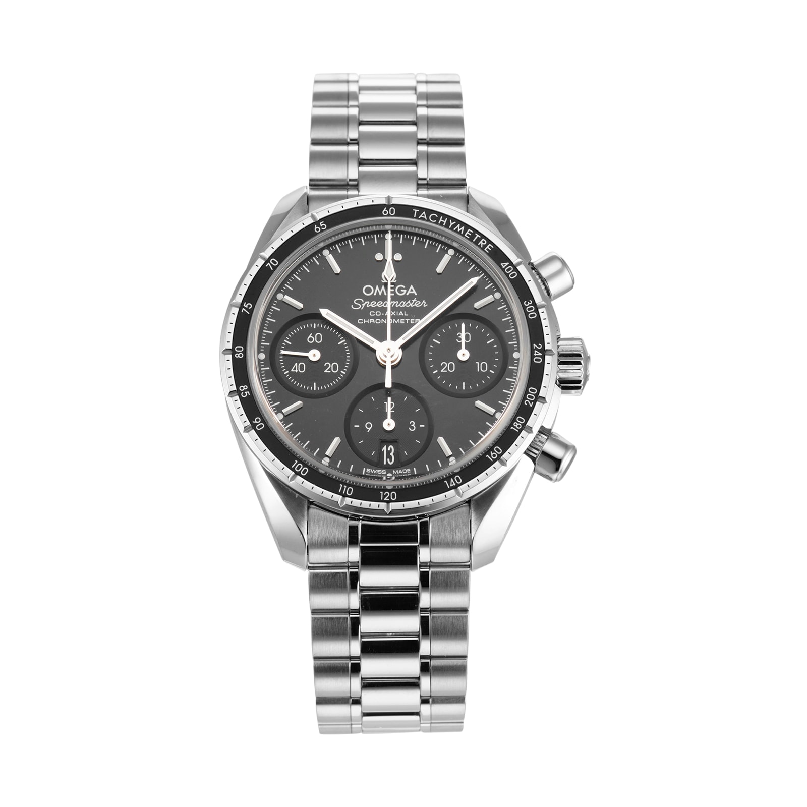 Pre-Owned Omega Speedmaster 38 Mens Watch 324.30.38.50.01.001 Pre-Owned Omega Speedmaster 38 Mens Watch 324.30.38.50.01.001