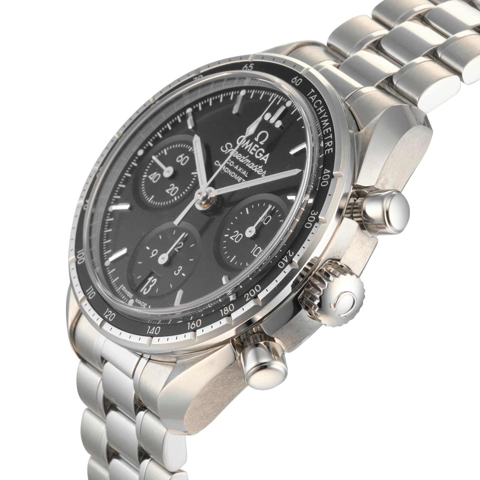 Pre-Owned Omega Speedmaster 38 Mens Watch 324.30.38.50.01.001 Pre-Owned Omega Speedmaster 38 Mens Watch 324.30.38.50.01.001
