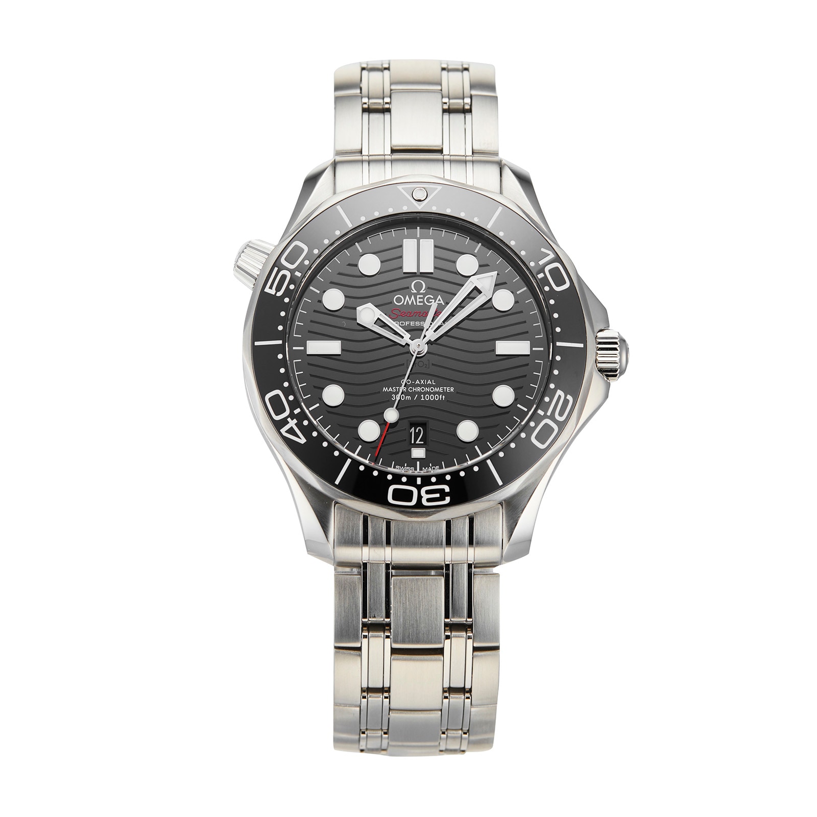 Pre-Owned Omega Pre-Owned Omega Seamaster Diver 300M Mens Watch 210.30.42.20.01.001 Pre-Owned Omega Pre-Owned Omega Seamaster Diver 300M Mens Watch 210.30.42.20.01.001