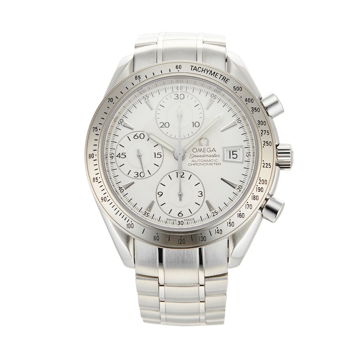 Pre-Owned Omega Pre-Owned Omega Speedmaster Date Mens Watch 3211.30.00