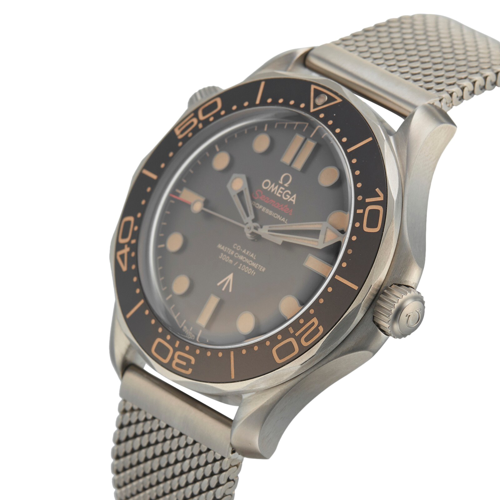 Pre-Owned Omega Pre-Owned Omega Seamaster Diver 300M '007 Edition' Mens Watch 210.90.42.20.01.001