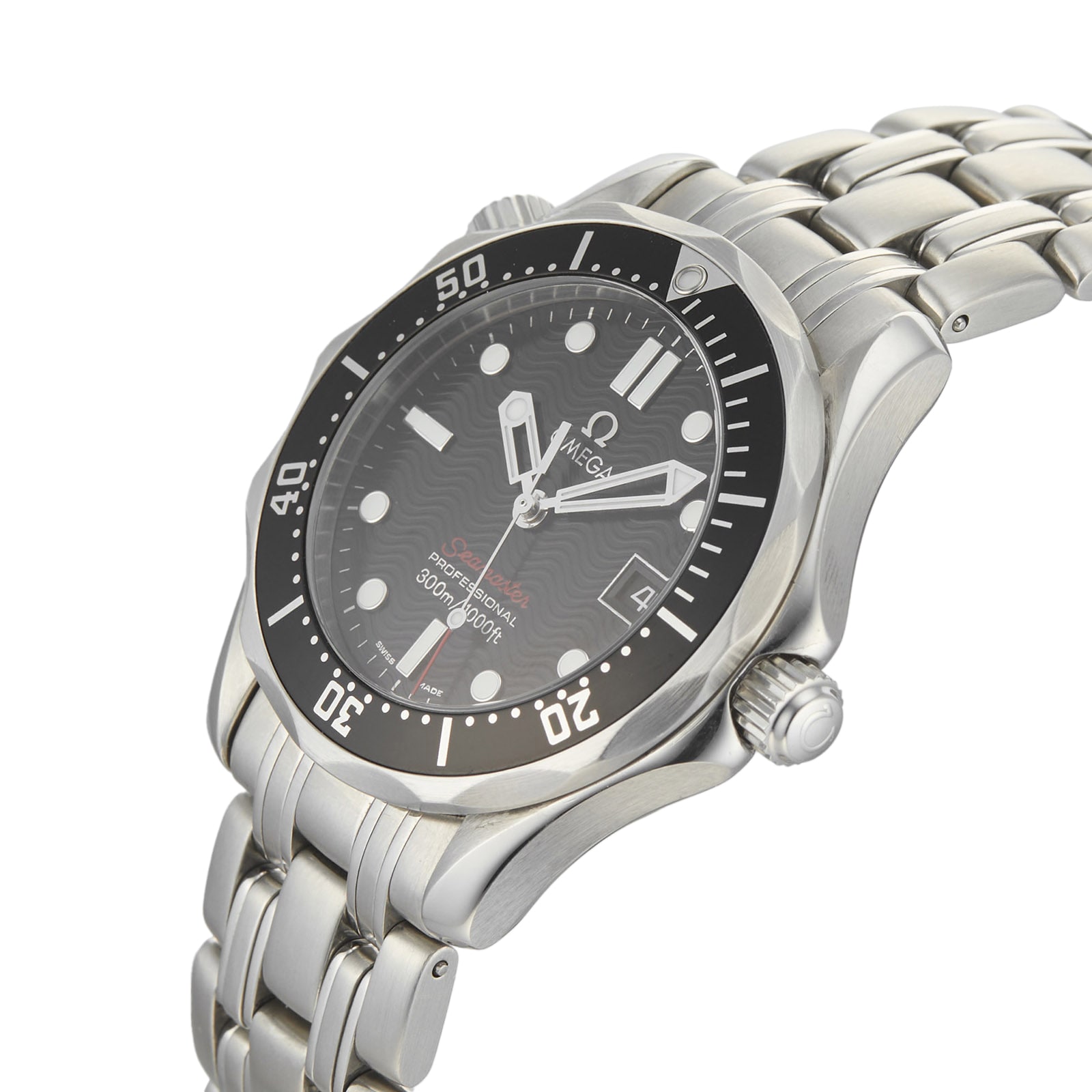 Pre-Owned Omega Seamaster Diver 300M Mid-Size Watch 212.30.36.61.01.001