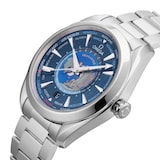 Pre-Owned Omega Seamaster Aqua Terra World Timer 43mm Stainless Steel