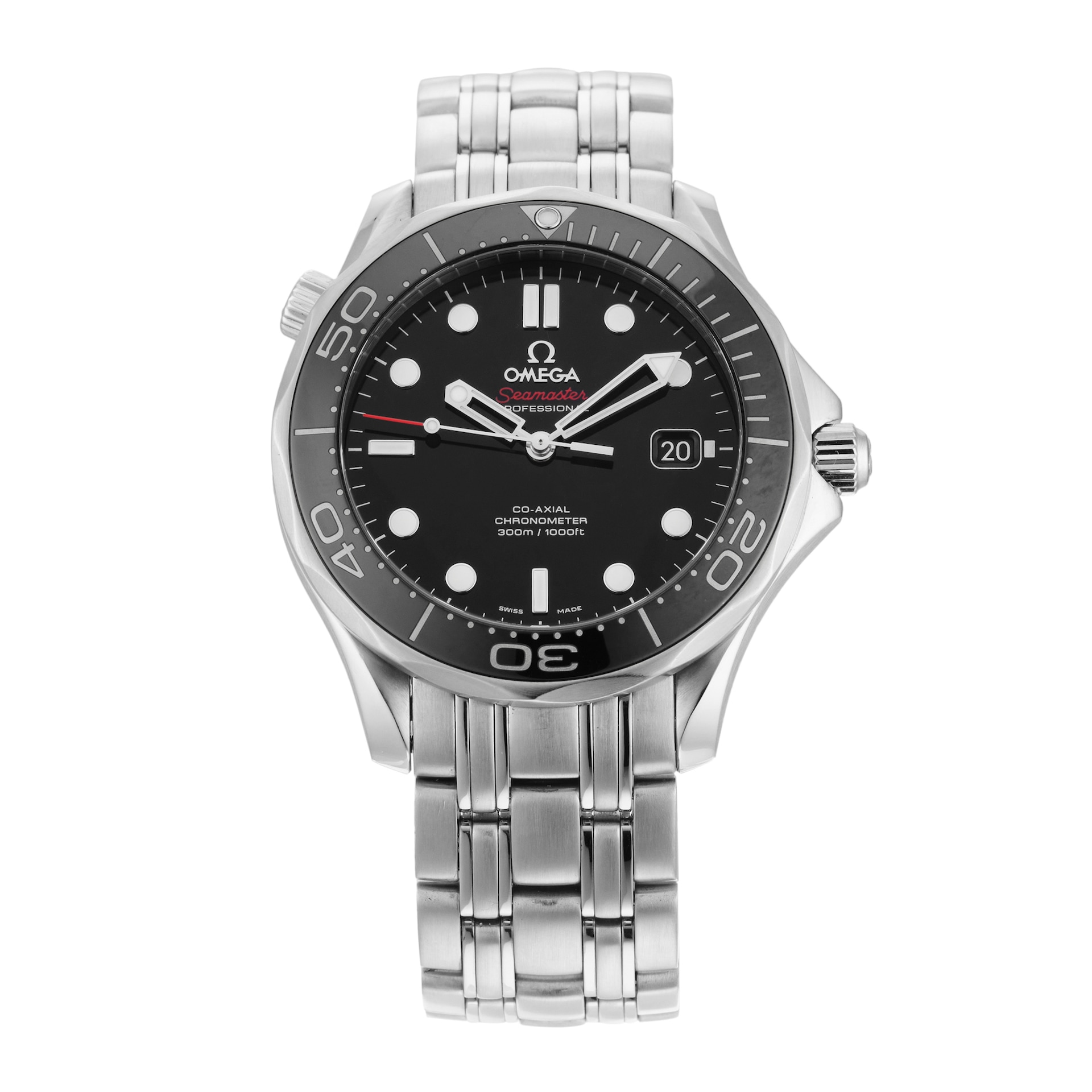 Pre-Owned Omega Seamaster Diver 300M 41mm Stainless Steel Pre-Owned Omega Seamaster Diver 300M 41mm Stainless Steel