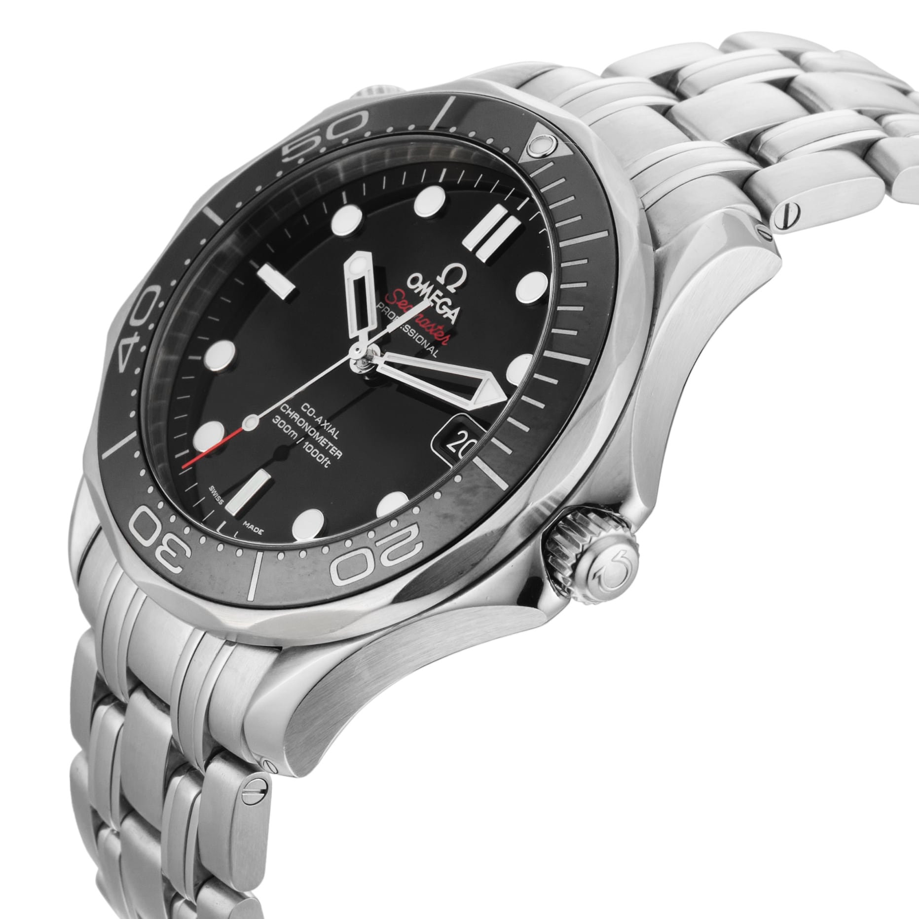 Pre-Owned Omega Seamaster Diver 300M 41mm Stainless Steel Pre-Owned Omega Seamaster Diver 300M 41mm Stainless Steel