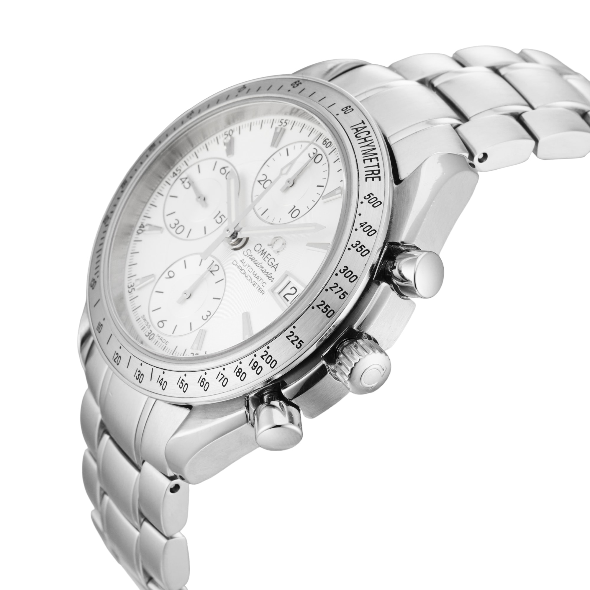 Pre-Owned Omega Speedmaster 40mm Stainless Steel Pre-Owned Omega Speedmaster 40mm Stainless Steel