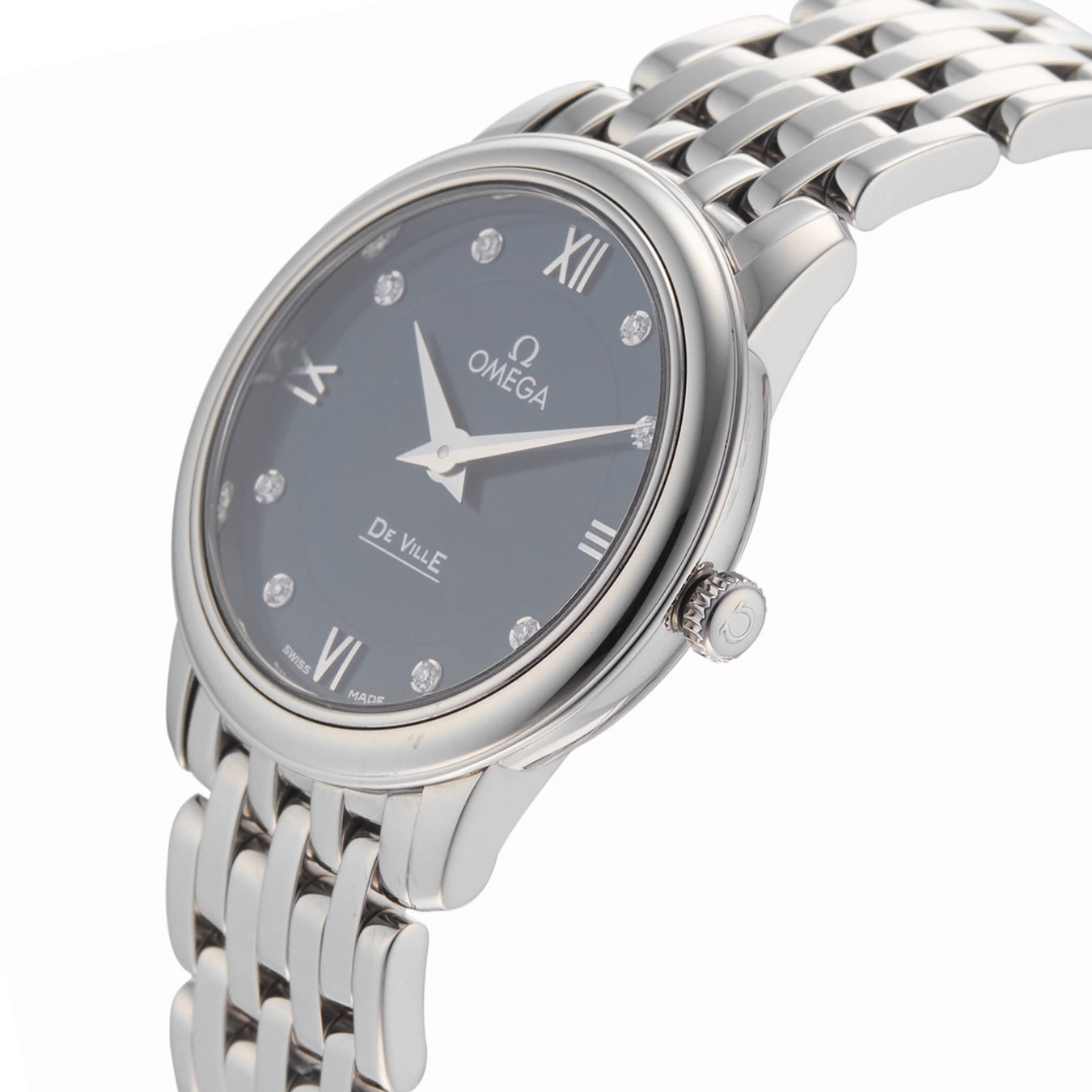 Pre-Owned Omega De Ville Prestige O42410276053001