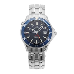 Pre-Owned Omega Seamaster GMT 41MM Stainless Steel