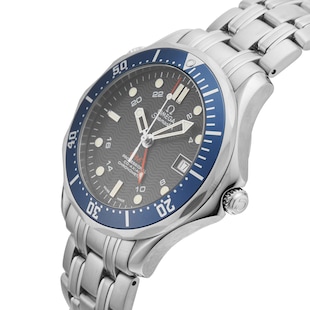 Pre-Owned Omega Seamaster GMT 41MM Stainless Steel
