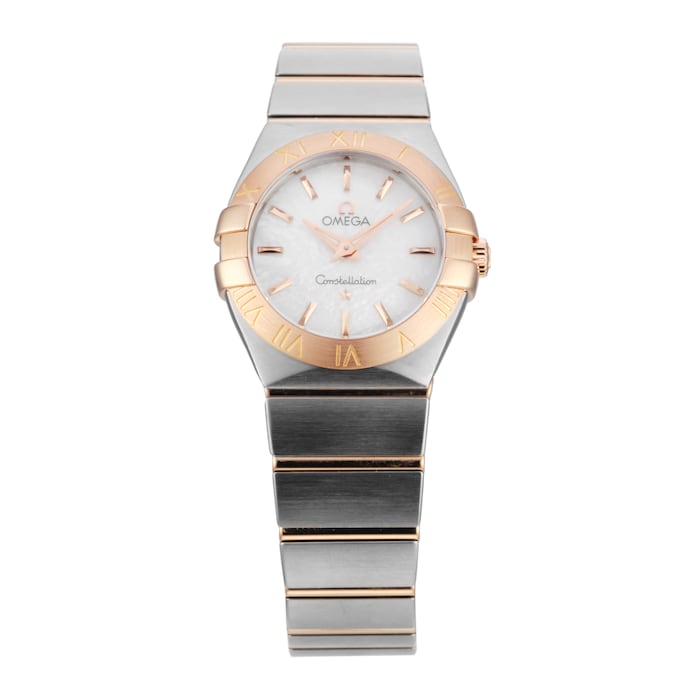 Pre-Owned Omega Constellation 27MM Stainless Steel and Rose Gold
