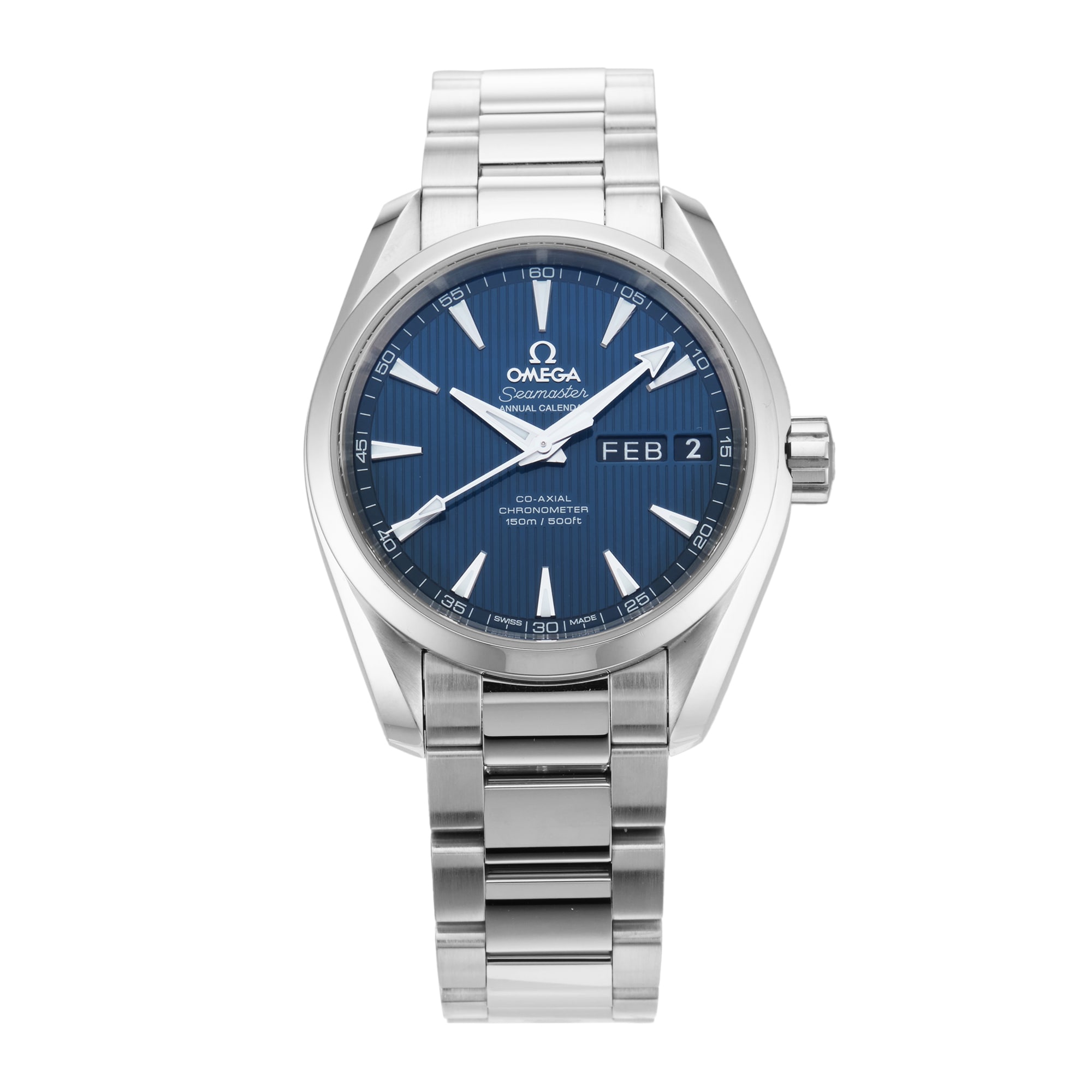 Seamaster Aqua Terra 150mm 38.5mm Stainless Steel O23110392203001