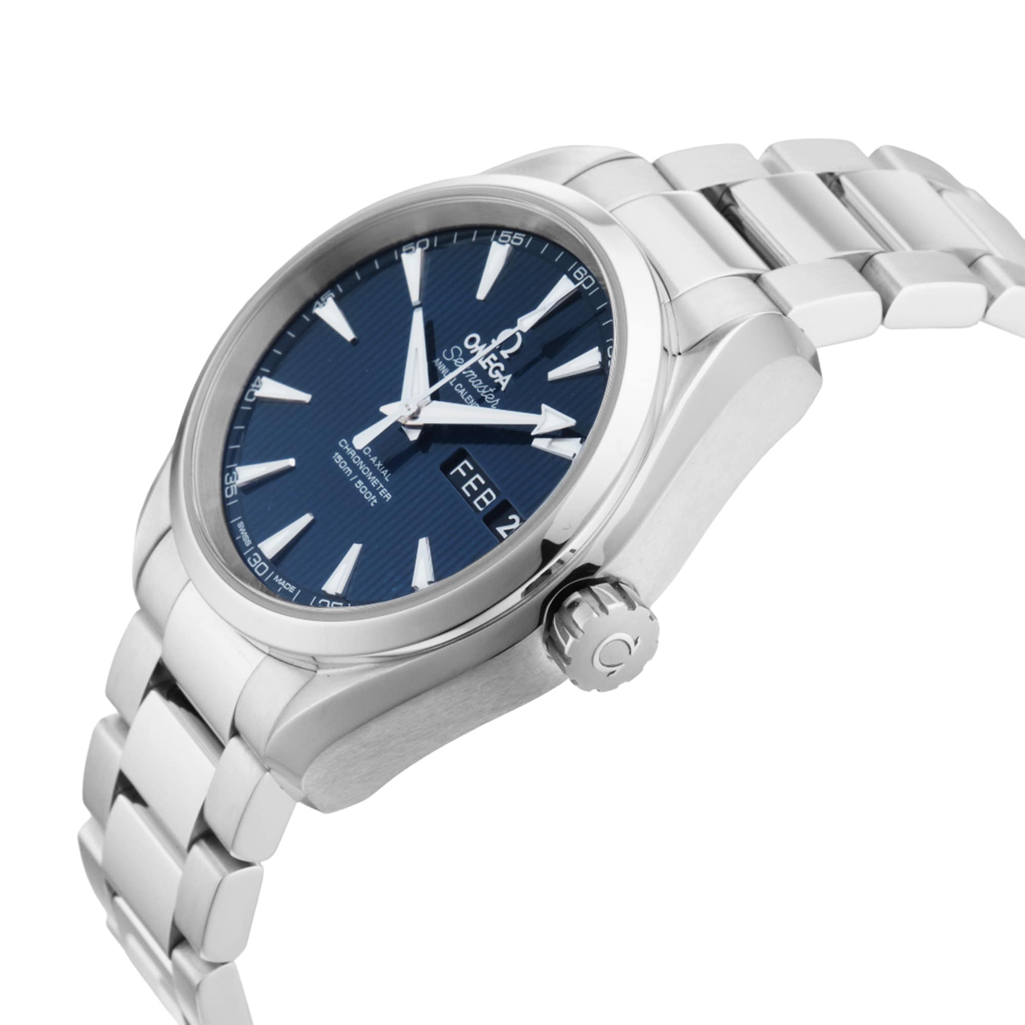 Pre-Owned Omega Seamaster Aqua Terra 150mm 38.5mm Stainless Steel O23110392203001 Pre-Owned Omega Seamaster Aqua Terra 150mm 38.5mm Stainless Steel O23110392203001