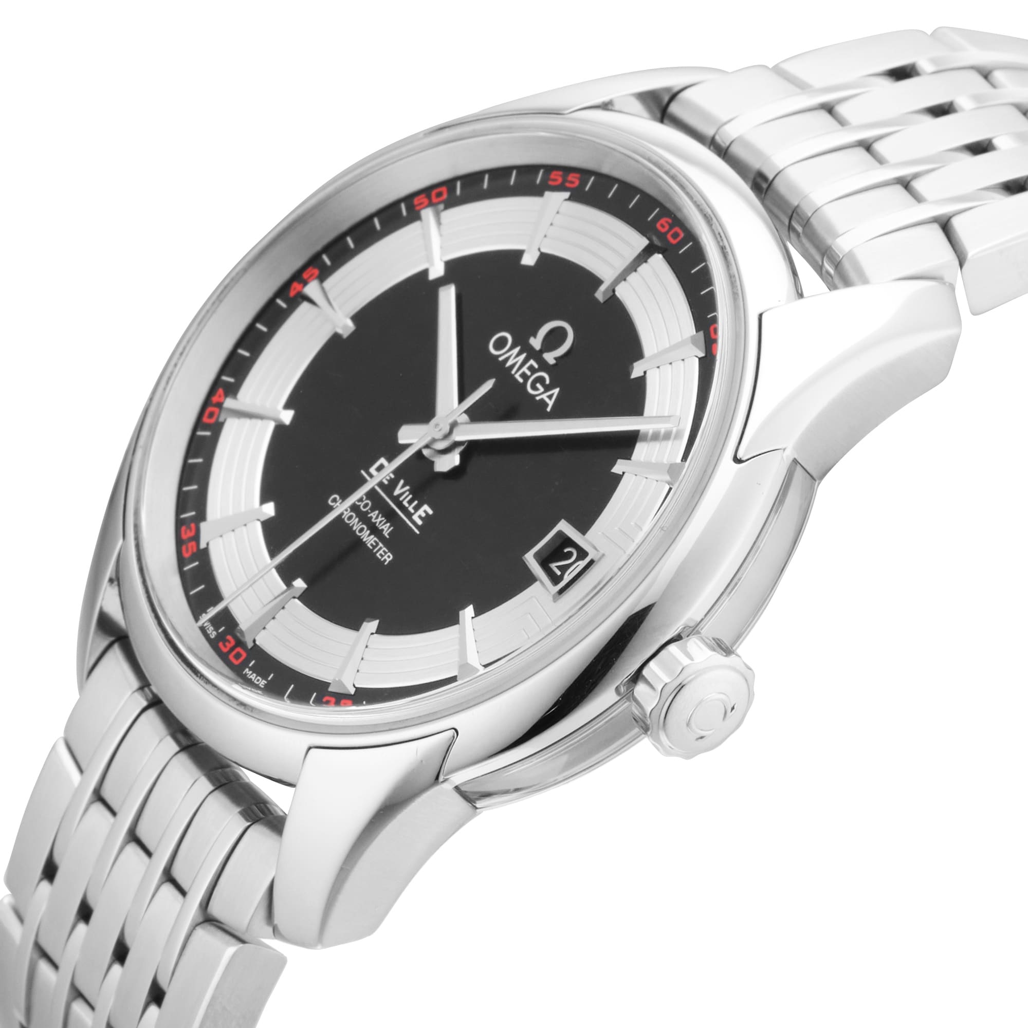 Pre-Owned Omega De Ville Hour Vision 41mm Stainless Steel