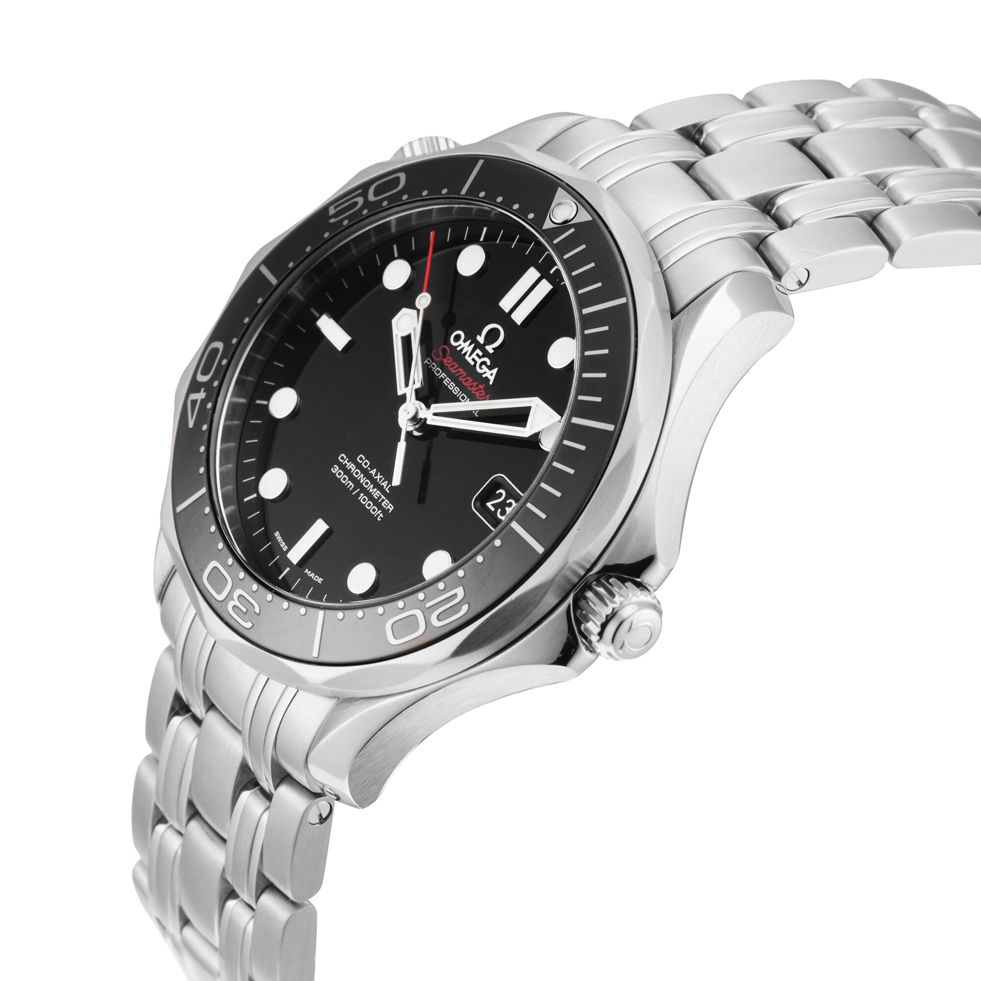 Pre-Owned Omega Seamaster Diver 300M 41mm Stainless Steel Pre-Owned Omega Seamaster Diver 300M 41mm Stainless Steel