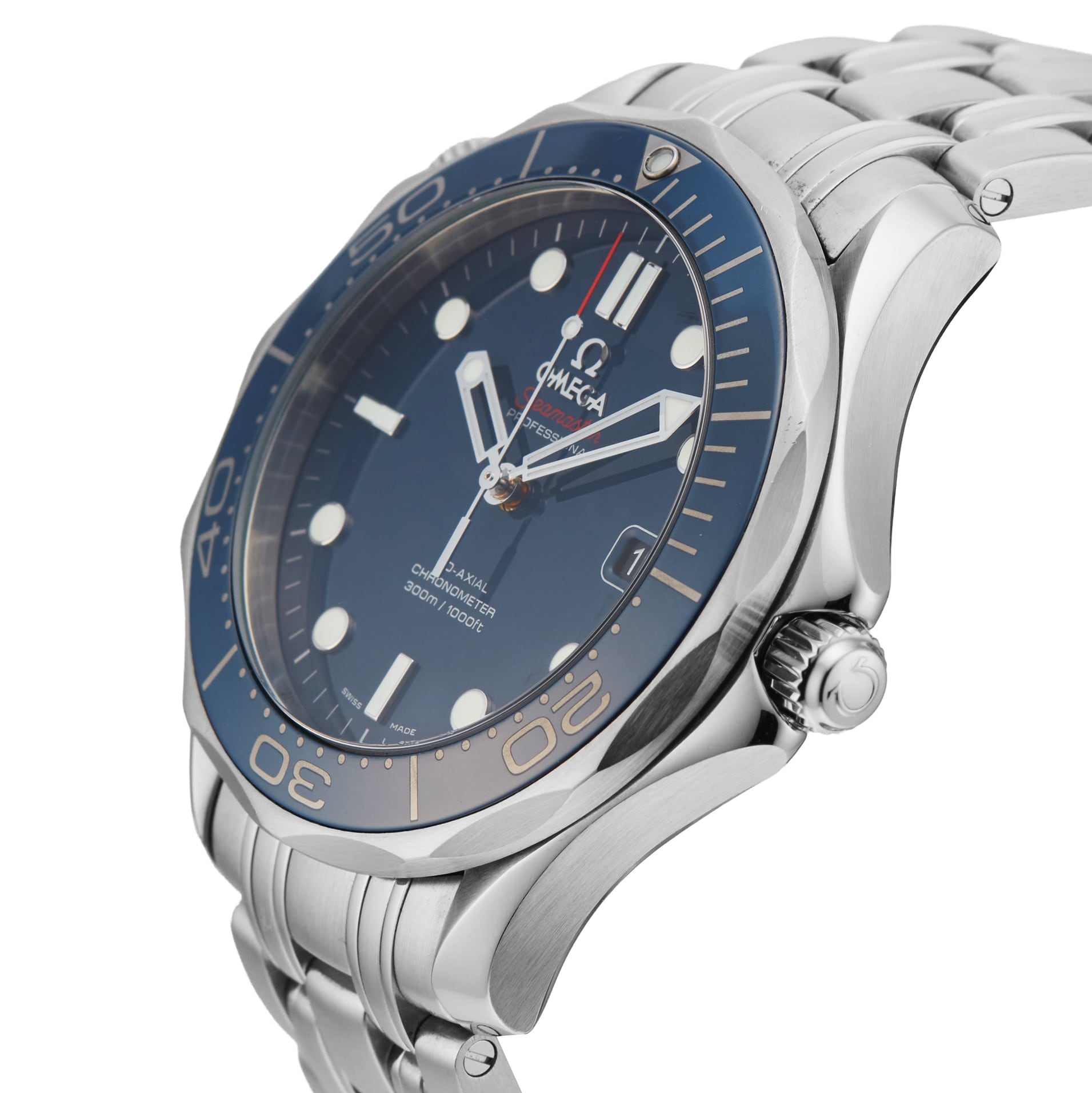 Pre-Owned Omega Seamaster Diver 300m 41mm Stainless Steel
