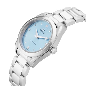 Pre-Owned Omega Seamaster Aqua Terra 150M 28mm Stainless Steel Pre-Owned Omega Seamaster Aqua Terra 150M 28mm Stainless Steel