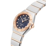 Pre-Owned Omega Constellation 25mm Stainless Steel and Rose Gold