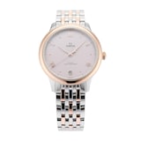 Pre-Owned Omega De Ville Prestige 34mm Stainless Steel and Rose Gold
