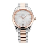 Pre-Owned Omega Seamaster Aqua Terra 150M 34mm Stainless Steel and Rose Gold