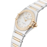 Pre-Owned Omega Constellation 22.5mm Stainless Steel and Yellow Gold