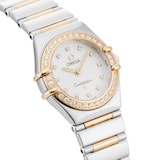 Pre-Owned Omega Constellation 22.5mm Stainless Steel and Yellow Gold