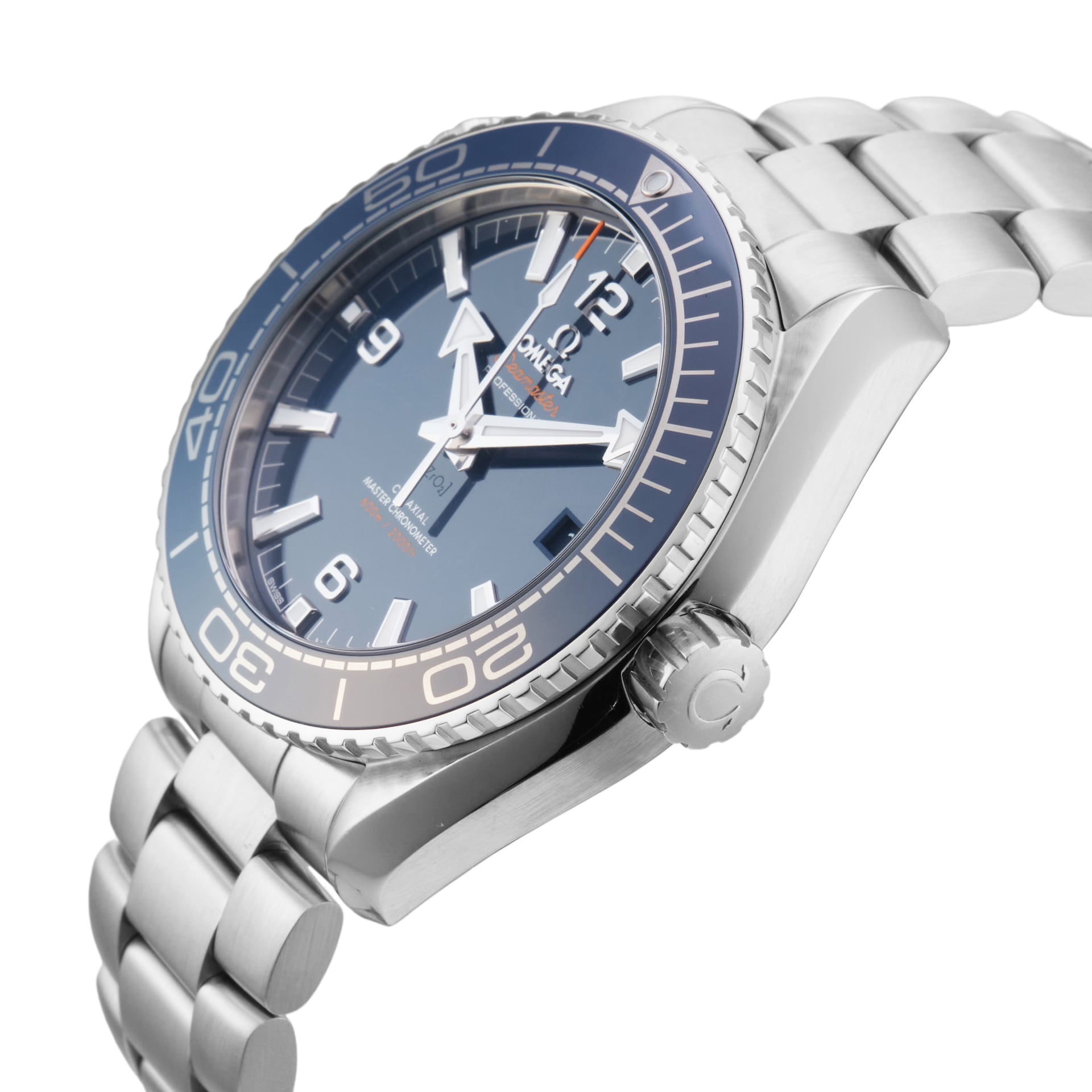 Pre-Owned Omega Seamaster Planet Ocean 600m 43.5mm Stainless Steel Pre-Owned Omega Seamaster Planet Ocean 600m 43.5mm Stainless Steel