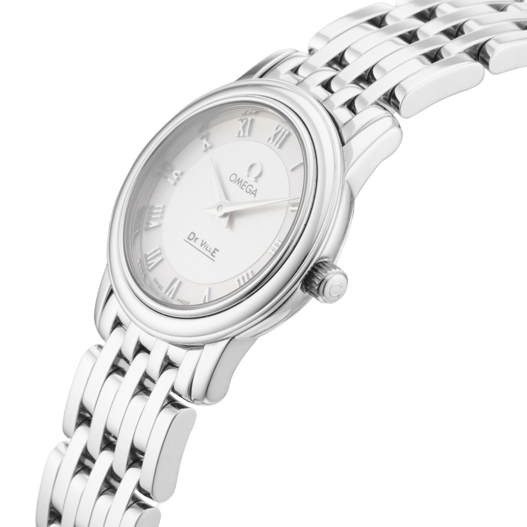 Pre-Owned Omega De Ville Prestige 22mm Stainless Steel Pre-Owned Omega De Ville Prestige 22mm Stainless Steel