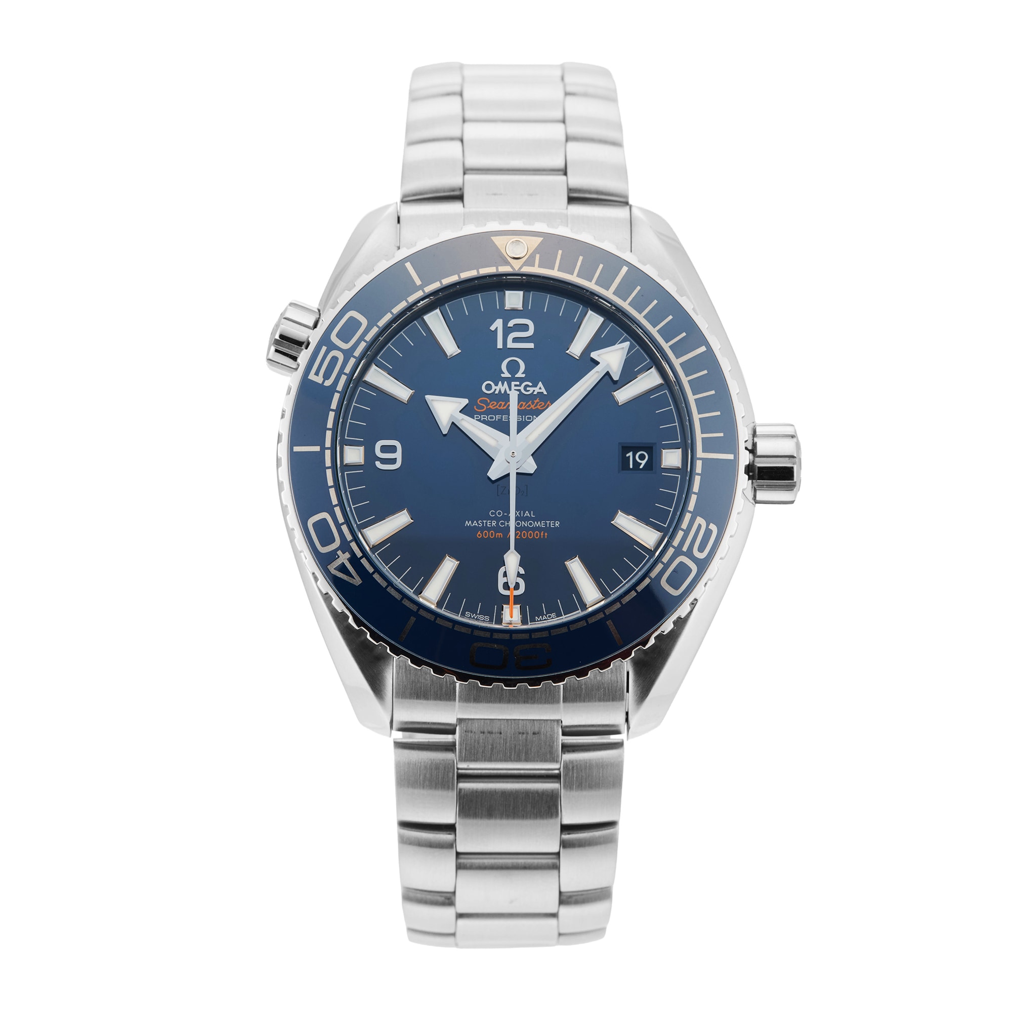 Pre-Owned Omega Seamaster Planet Ocean 600m 43.5mm Stainless Steel