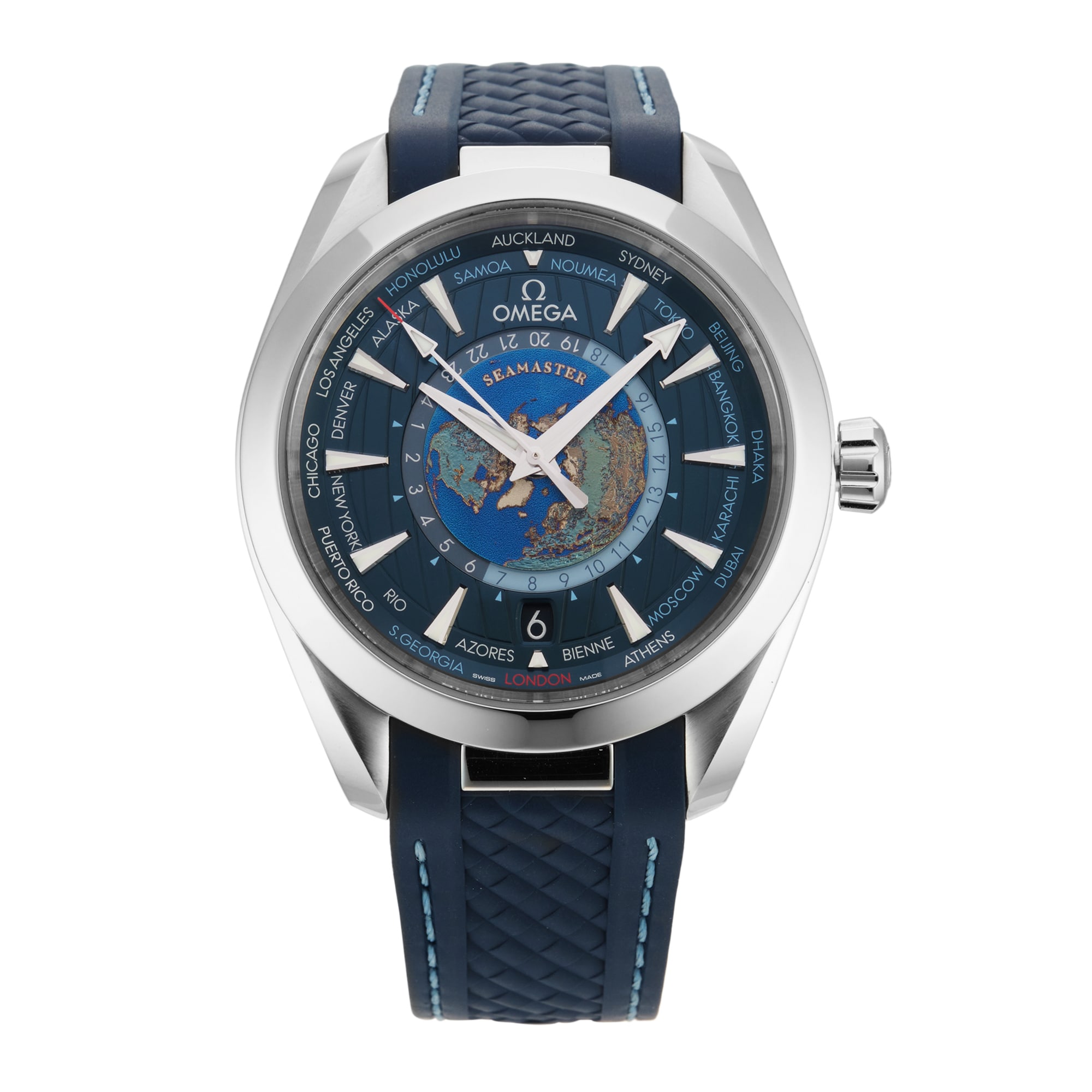 Pre-Owned Omega Seamaster Aqua Terra 43mm Stainless Steel Pre-Owned Omega Seamaster Aqua Terra 43mm Stainless Steel