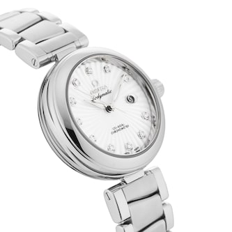 Pre-Owned Omega De Ville Ladymatic 34mm Stainless Steel Pre-Owned Omega De Ville Ladymatic 34mm Stainless Steel