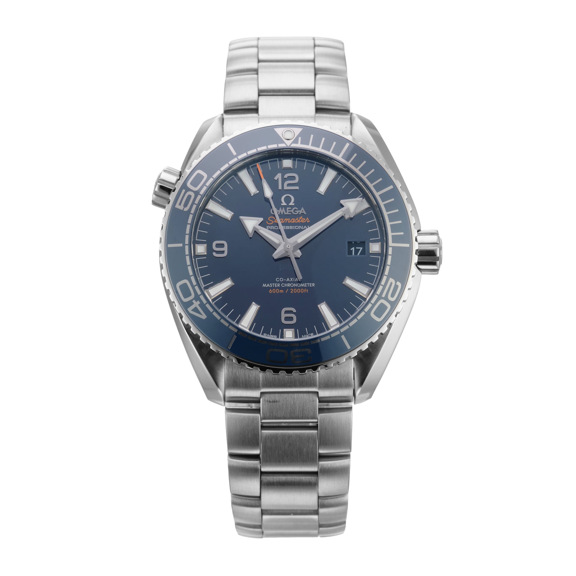 Pre-Owned Omega Seamaster Planet Ocean 600m 43.5mm Stainless Steel